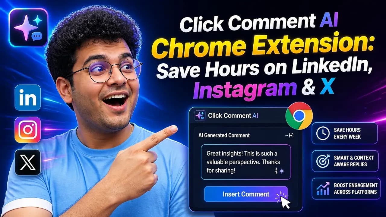 Click Comment AI Chrome Extension